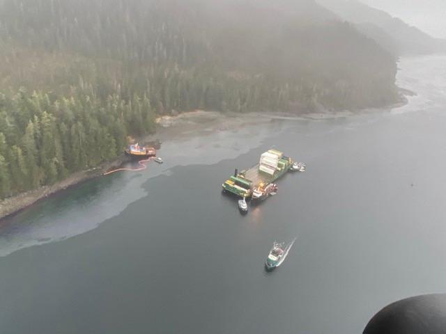 Tug Vessel Loses Power, Grounds, and Leaks Diesel in Neva Strait, Sitka, AK Featured Image